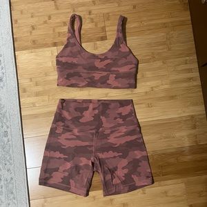 Align Short and Bra set